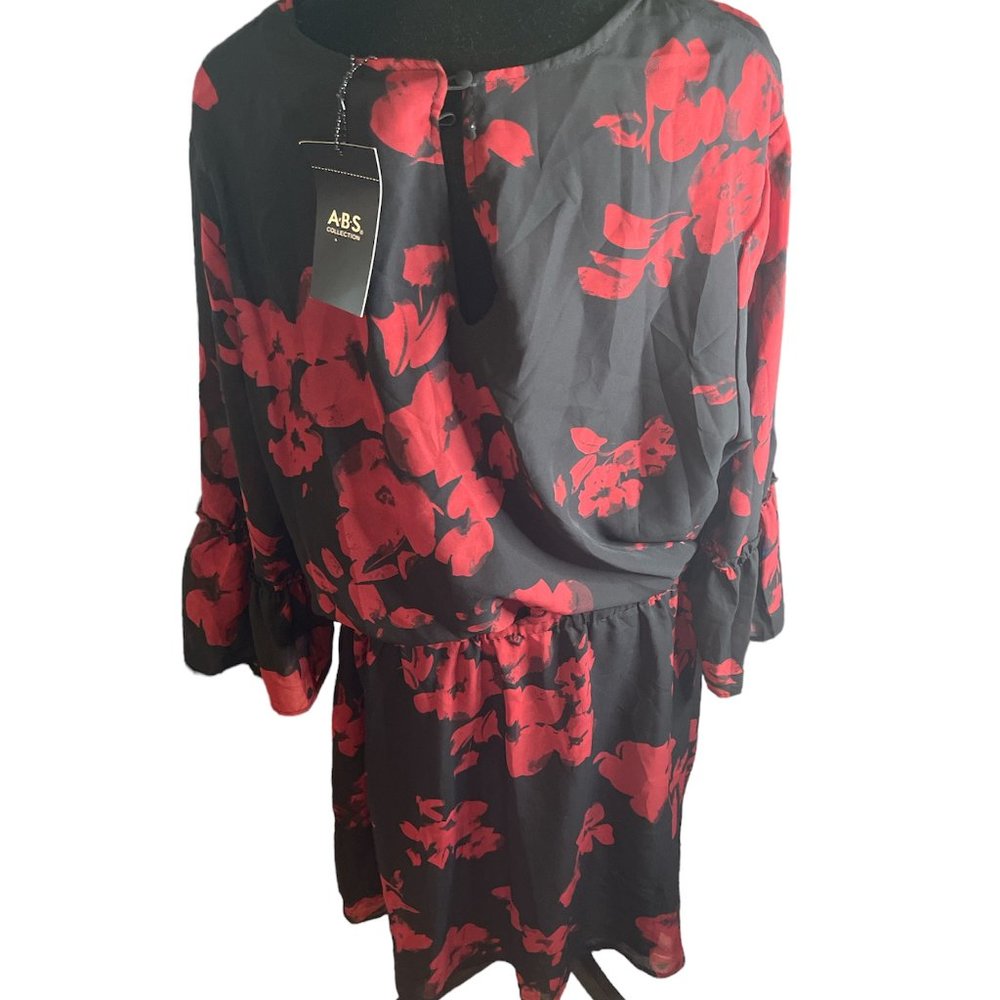 NWT ABS collection floral plus dress
